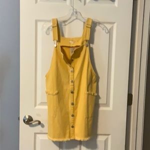 NWT Gold Denim dress